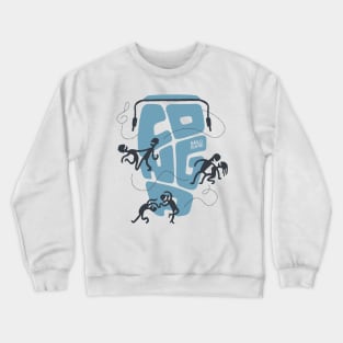 Conga with dancers Crewneck Sweatshirt